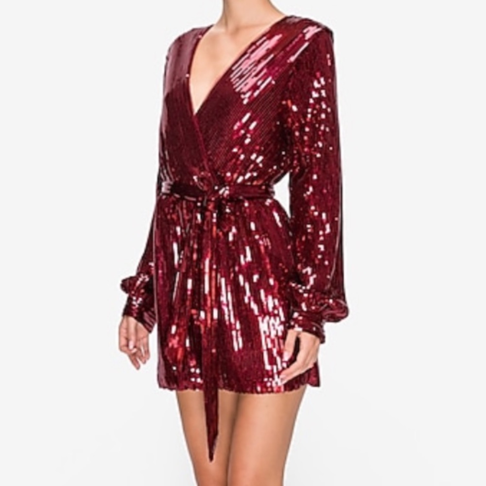 Endless rose sequin romper